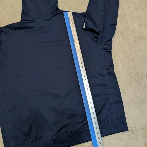 Nike Therma Fit Denver Broncos Navy Hoodie Men's XXL - Picture 9 of 9